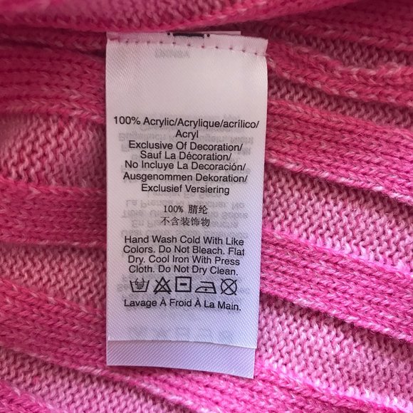 DKNY Pink Ribbed Sweater (NWT) - Picture 7 of 10